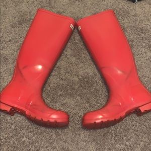 Pink Hunter Boots